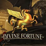 Divine Fortune progressive jackpot slot at RollySpin