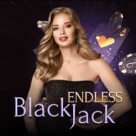 Endless Blackjack live casino game at RollySpin